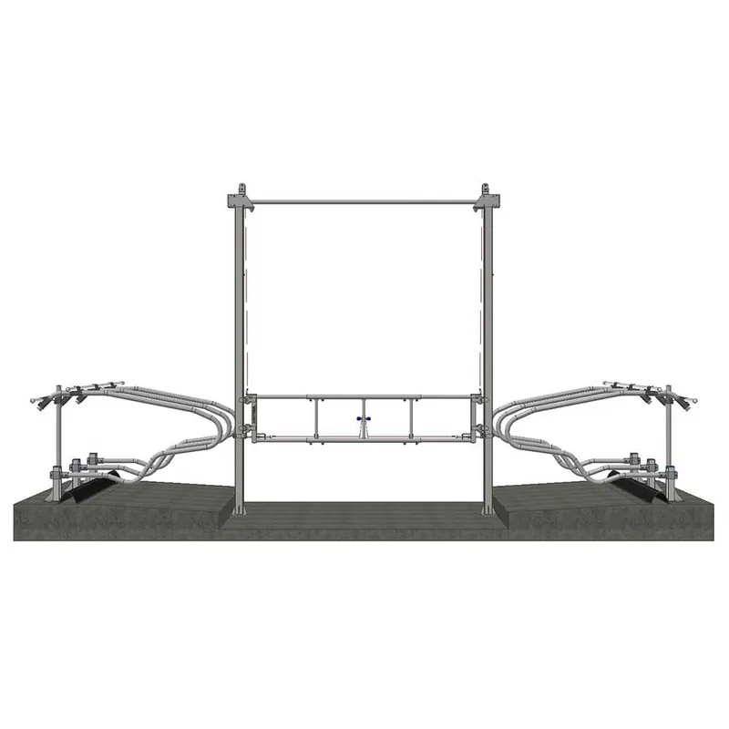 2-rohrige Abtrennung L.V.2, 3,4-5,3m für Hubtor Angebot