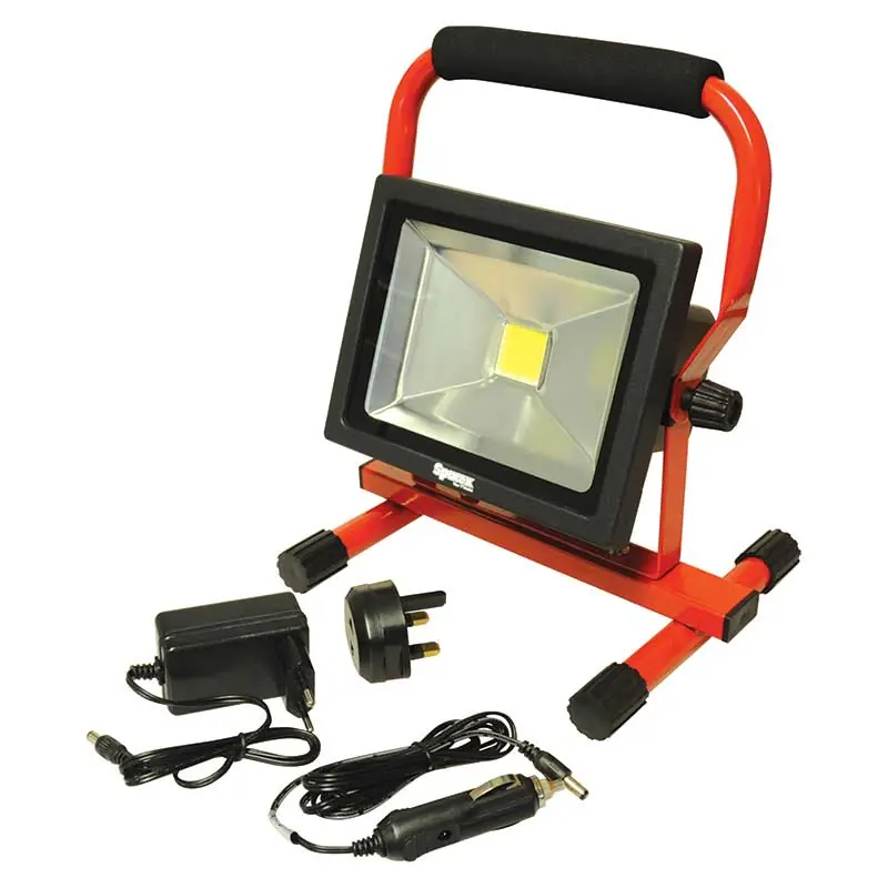 Markenprodukt LED Flutlicht mit Akku 20W