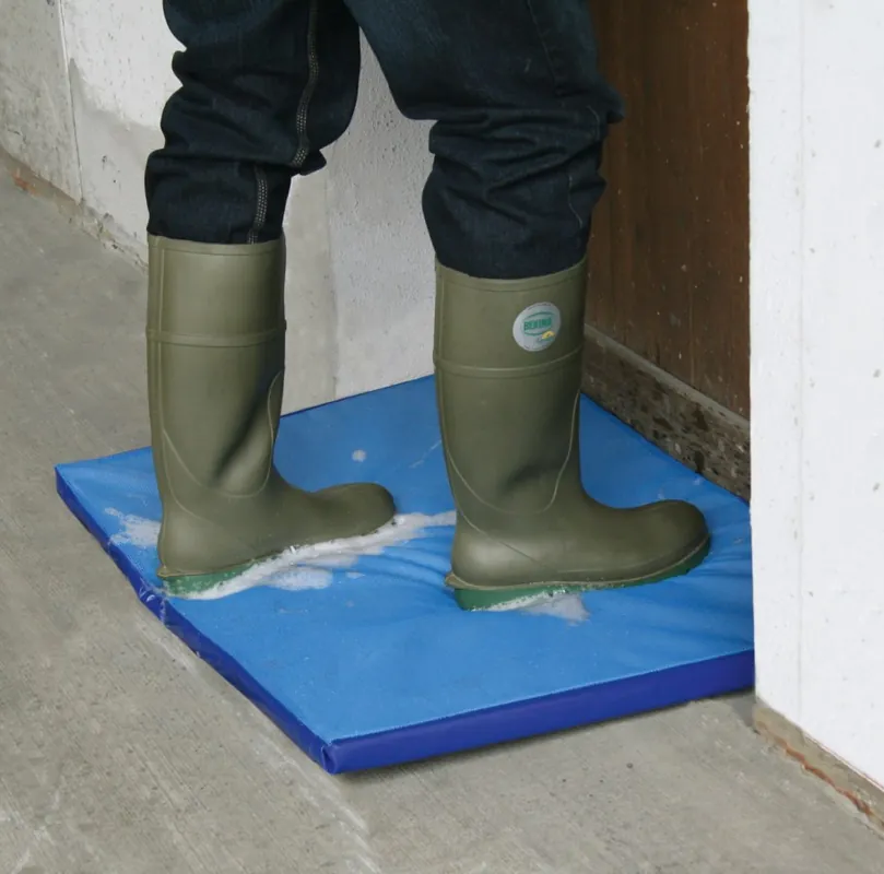Desinfektionsmatte für Stallungen 80 x 60 x 3 cm – präventiver Schutz gegen Vogelgrippe und Keime Direktkauf