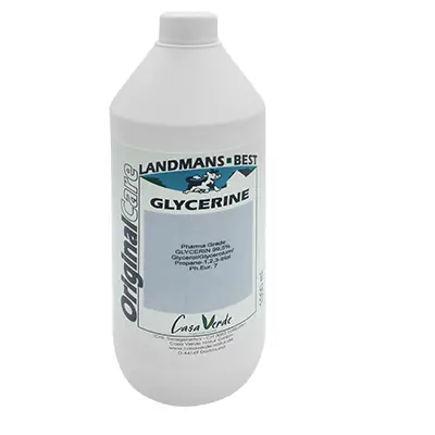 Dippmittel Glycerin 99% BP Standard 1 l-Flasche LANDMANS BEST Finale Aktion