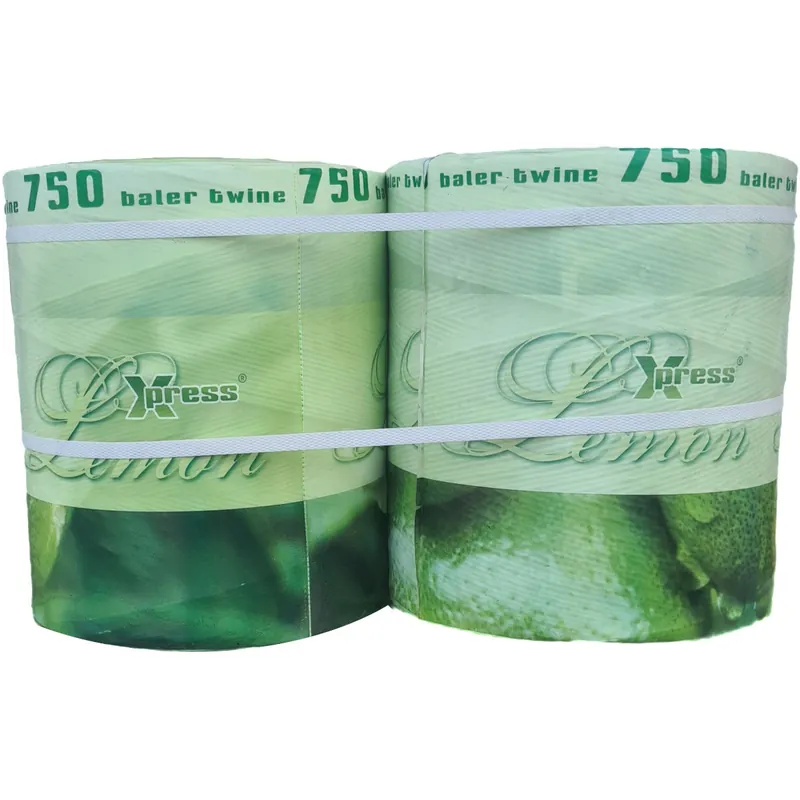 Erntegarn Xpress® lemon ® PP 750 Doppelrolle 10 kg Expressversand