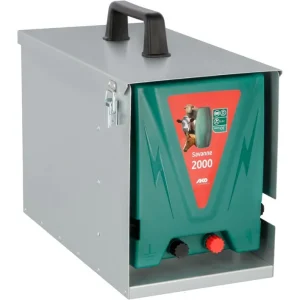 Markenprodukt AKO Weidezaungerät Savanne 2000 12V 1,9 Joule inkl. Metallbox