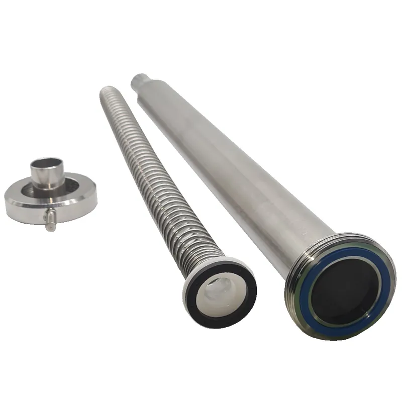 Günstig Milchfilter Edelstahl 620x58 mm 32mm Anschluss gerade