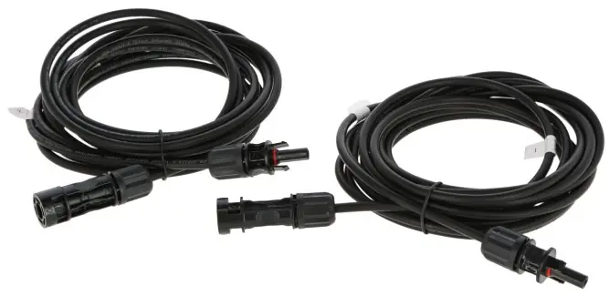 Neu Verlängerungskabel-Set Solarmodul 5 Meter