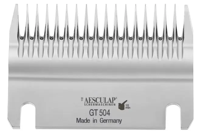 Schermesser GT504 Untermesser (18 Zähne) 3,0mm Aesculap Aktuell