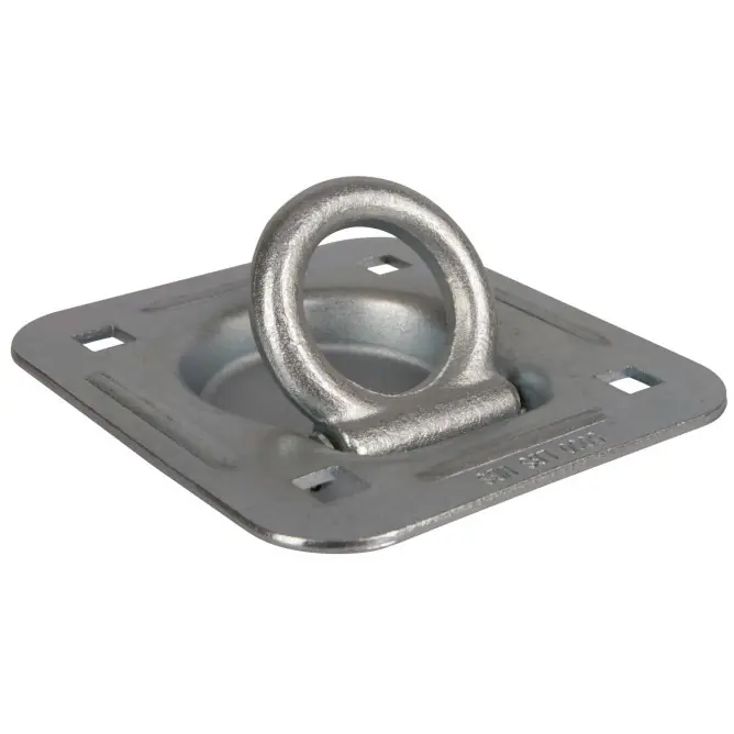 Zurrmulde rechteckig 1135/2270kg 114x124 mm Ø 11mm Nur Heute