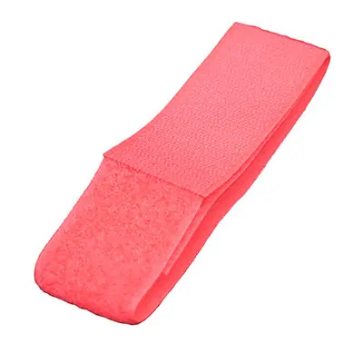 Fesselband Klett rot 10er Pack Zertifiziert