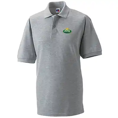 Arla Polo-Shirt grau | Herren | Gr. L Markenprodukt