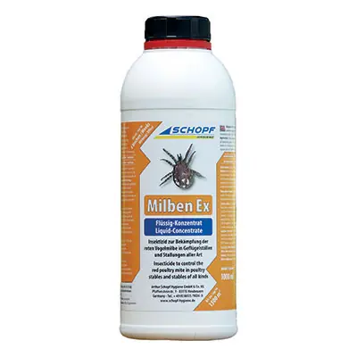 Milben Ex 1000 ml – Schopf Animalcare – Insektizid gegen Milben Sonderaktion