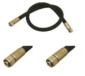 Müthing Hydraulikschlauch NW10-12L, 1750 mm lang, beidseitig mit Überwurfmutter M18x1,5 Top-Preis