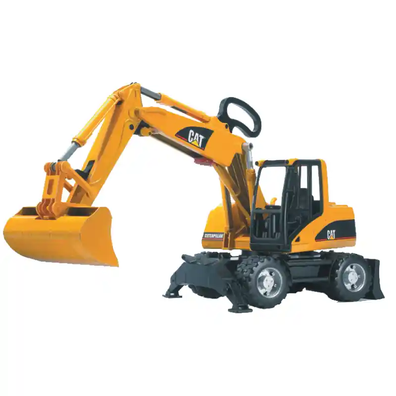 Bruder 02445 Bruder Caterpillar Mobilbagger Profi Serie für Innen und Außen Top-Preis