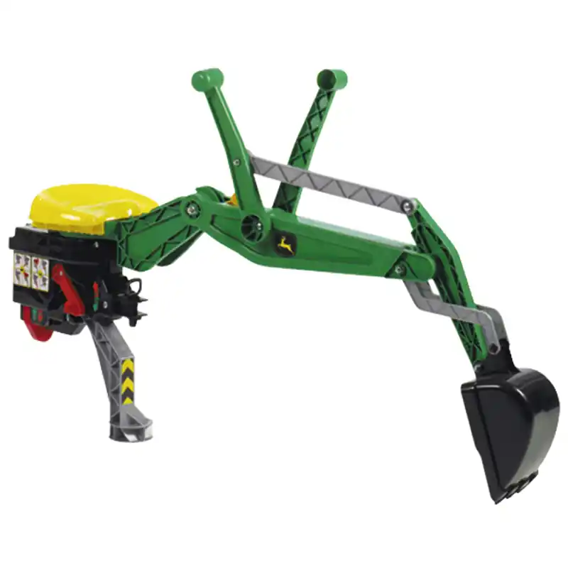 Rolly Toys 409358 Rolly Toys Backhoe John Deere mit Verriegelung belastbar bis 50 kg Garantierte Lieferung