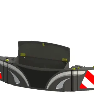 Tractor Bumper  Tractorbumper BASIC Unterfahrschutz Frontgewicht 90kg Gewicht Expressversand