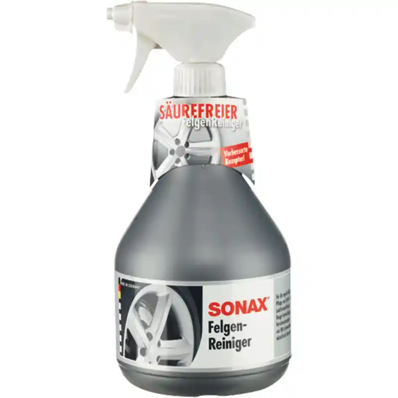 SONAX SONAX Felgen Reiniger 1000 ml PE-Flasche mit Sprühpistole säurefrei Neu Im Sortiment