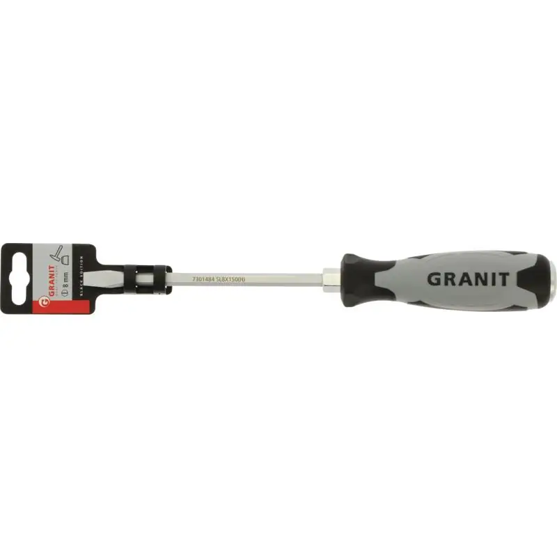 GRANIT Black Edition  Schlitz-Schraubendreher Neuheit