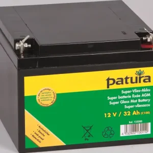 Patura Super-Vlies-Akku 12 V / 50 Ah Direktkauf