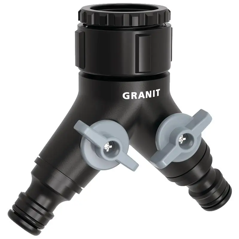 Markenware GRANIT Black Edition  Hahnanschluss