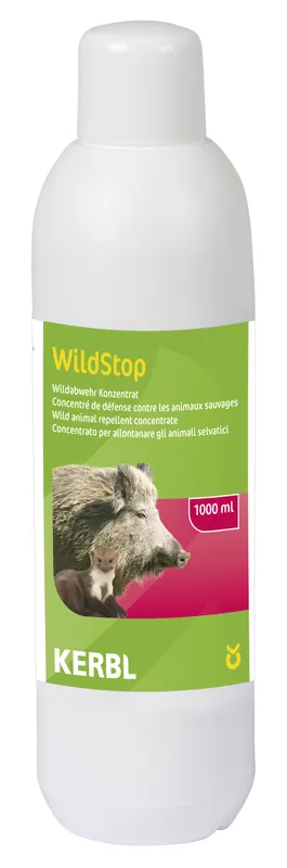 Top-Seller 1L Wildabwehr, Tierabwehr Konzentrat WildStop