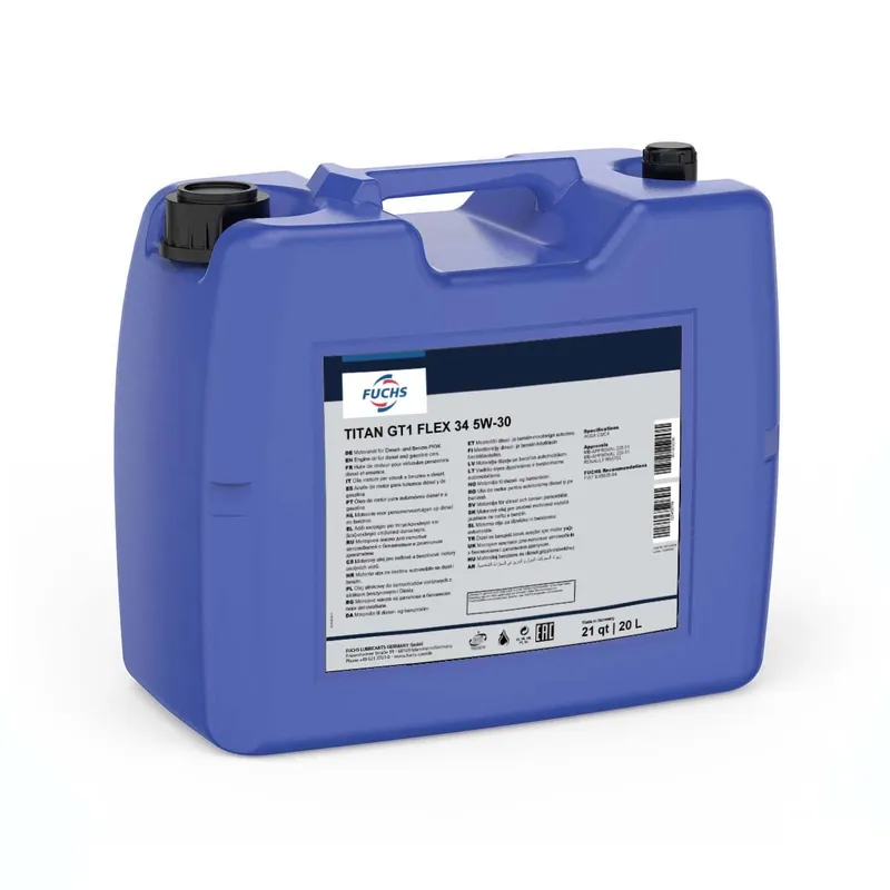 FUCHS Motorenöl TITAN GT1 FLEX 34 5W-30 1 L Neue Ware