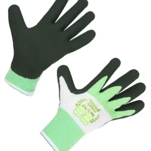 Geprüft Kinderhandschuh THINKGREEN grün/weiß 3-5 Jahre 3-5 Jahre