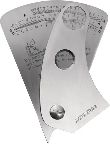 Expressversand TECWERK Schweißnahtspeziallehre Ablesegenauigkeit 0,1 mm
