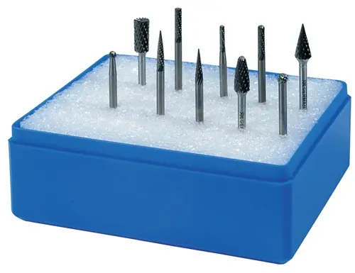 Neu Im Sortiment TECWERK Kleinfrässtiftesatz Schaft- Durchmesser 3 mm 10-teilig