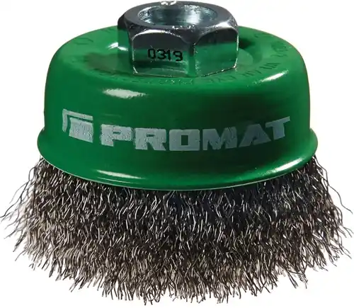 Saisonangebot PROMAT Topfbürste Durchmesser 80 mm Drahtstärke 0,3 mm 60 mm