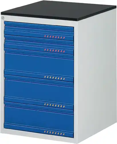 Echt PROMAT Schubladenschrank H820xB580xT650mm Einfachauszug 4