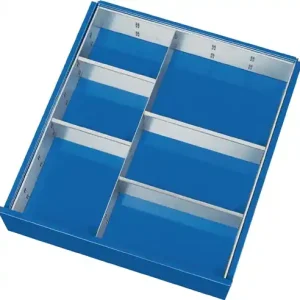 PROMAT Schubladenunterteilungsmaterial Fronthöhe ab 180 mm 1 Trenn- und 4 Steckwände 60-90 mm Beliebt