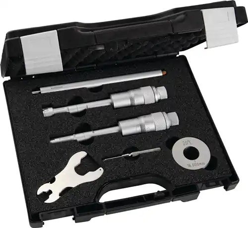 Preis Gesenkt PROMAT Innenmessschraubensatz 6-12 mm Dreipunktausführung 0.001 mm