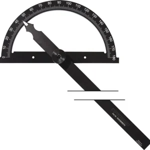 Billig PROMAT Winkelmesser Gradbogen- Durchmesser 80 mm 120 mm