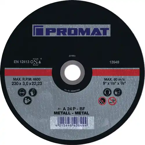Top-Angebot PROMAT Trennscheibe D115x2,5mm gekröpft Stahl gekröpft