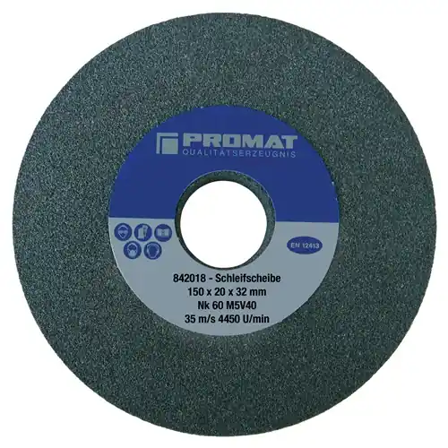 Must-Have PROMAT Schleifbockscheibe Durchmesser 300xB40x76mm 36 125 mm (Nicht verfügbar) 36