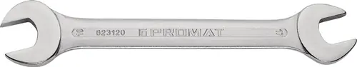 PROMAT Doppelmaulschlüssel 13 x 17 mm Länge 201 mm Begrenztes Angebot
