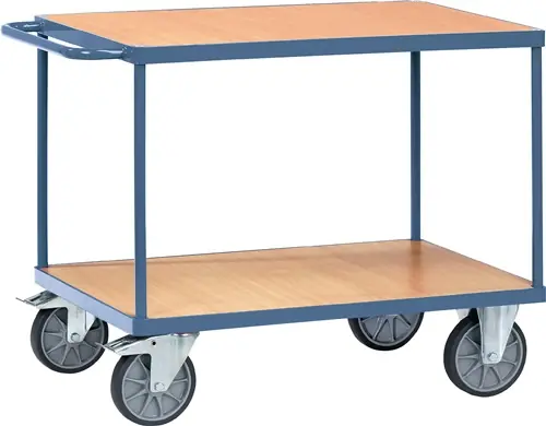 Preis Gesenkt PROMAT Tischwagen 2 Ladeflächen L1200xB800mm 600 mm (Nicht verfügbar) 500 kg