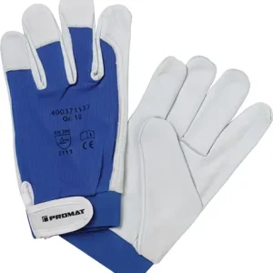 PROMAT Handschuhe Größe 9 natur/blau 8 Neue Ware
