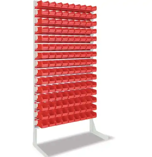 Begrenztes Angebot Ständerregal H2010xB1010xT400mm einseitig 11
