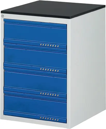 PROMAT Schubladenschrank H820xB580xT650mm Einfachauszug 4 Sichere Zahlung