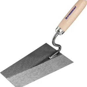 PROMAT Maurerkelle Länge 180 mm Breite 125 mm mit Buchenholzheft. S-Hals 115 mm Highlight