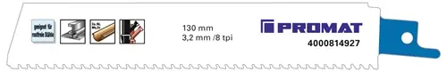 Ausverkauf PROMAT Säbelsägeblatt Länge 150 mm Breite 25 mm 150 mm