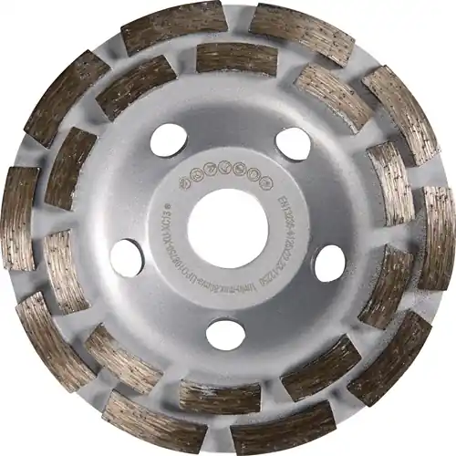 TECWERK Diamantschleiftopf 180 mm 2-reihig 8500 U/min Finale Aktion