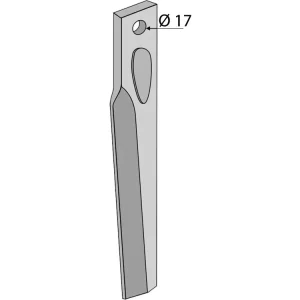 Zertifiziert Industriehof® Kreiseleggenzinken 59,5 x 315 x 10,5 mm für Kreiselegge Lely