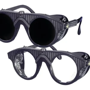 Expressversand Schweißbrille Nylon mit Steg und seitlichem Blendschutz
