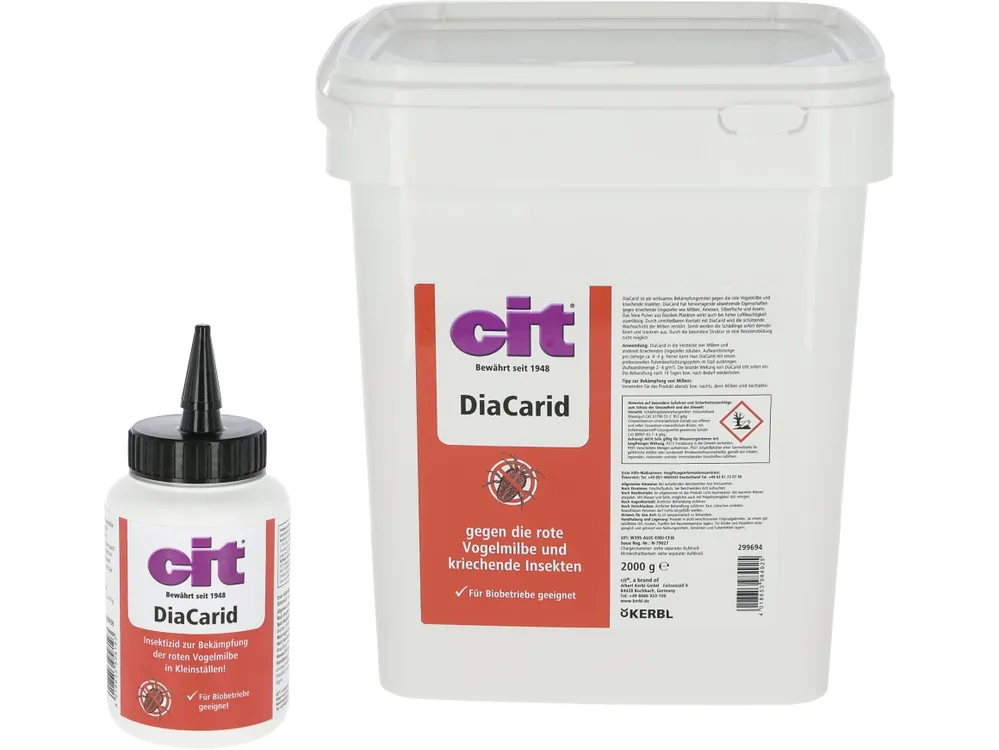 cit® Milbenpulver "DiaCarid" für die Bekämpfung roter Vogelmilben und anderer kriechenden Insekten Saisonangebot