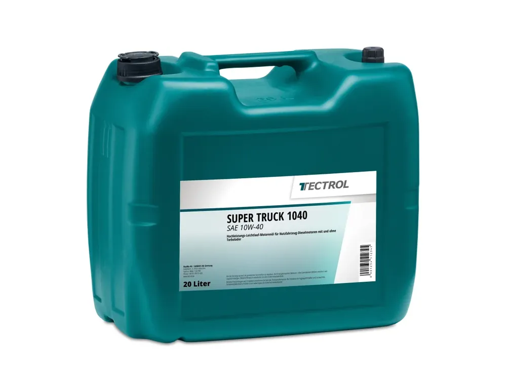 TECTROL SUPER TRUCK 1040 SAE 10W-40 Motoröl, Leichtlauföl, High Performer, NFZ-Dieselmotoren Preiswert