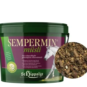 Garantierte Lieferung St. Hippolyt SemperMin Müsli getreidefreies und glutenfreies Mineralmüsli für Pferde