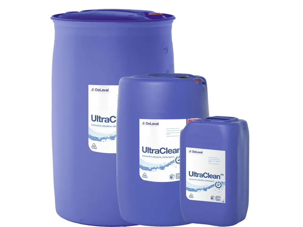 DeLaval Melkmaschinenreiniger "Ultra Clean" alkalisch, flüssig, chlorhaltig Abverkauf