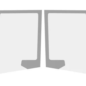 Neu Im Sortiment Fendt Türscheibe oben links/rechts, für Xylon 520, 522, 524