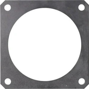 Hücobi 4-Eck-Flansch, schwarz, 4-8", für Gülleflanschschieber Ausverkauf