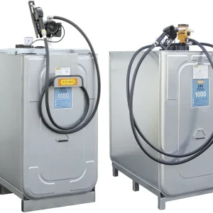 Cemo Tankanlage "Uni" 1.000 l, für Diesel; RME, stationär, 230 V-Pumpe, stationär, Einsteigerpaket Meistverkauft